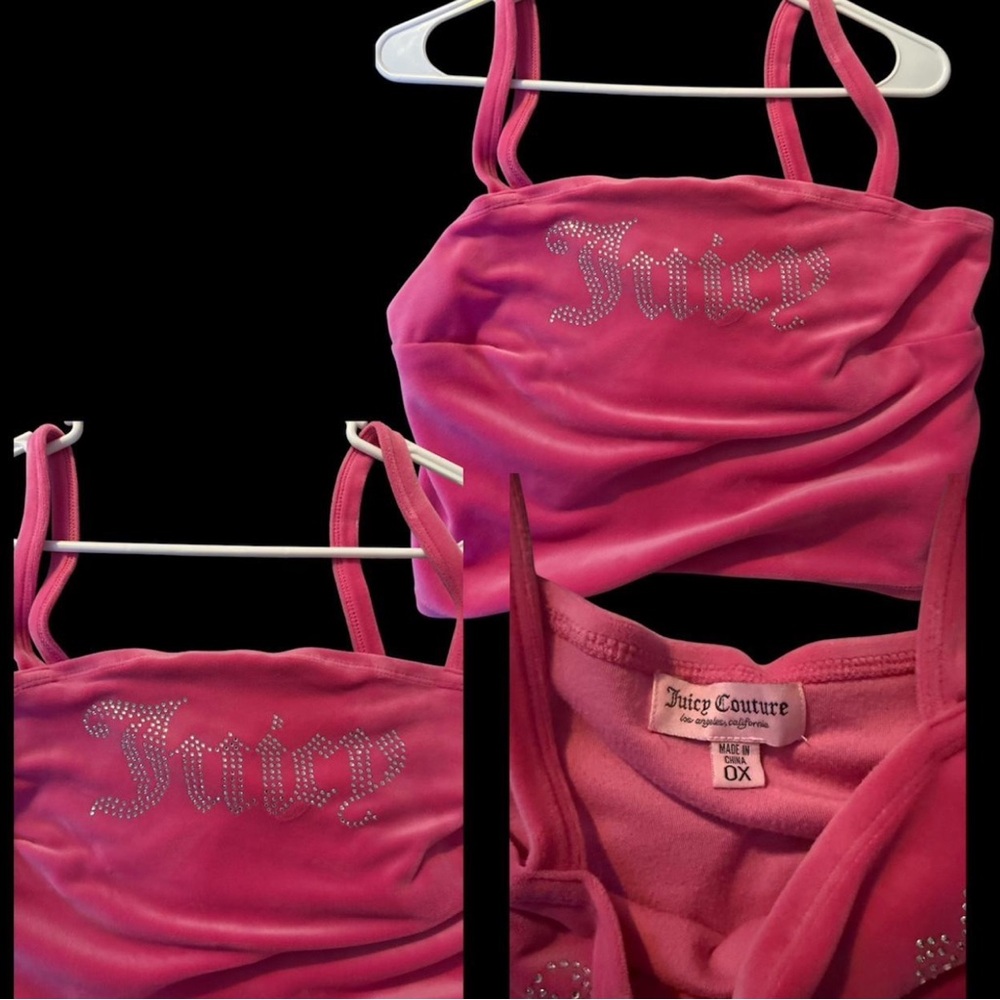 Juicy Couture Fuchsia Camisole with Sparkling Logo